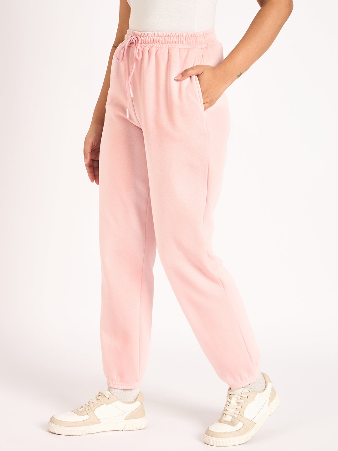 Pink Fleece Jogger