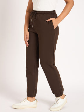 Coffee Brown Fleece Jogger