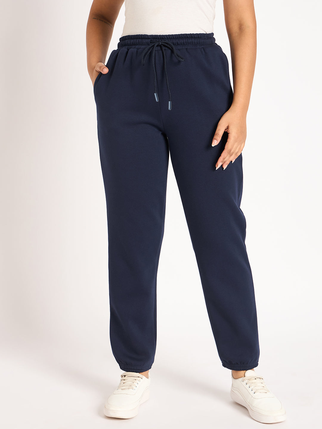 Navy Fleece Jogger