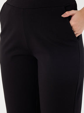 Black Straight Pant